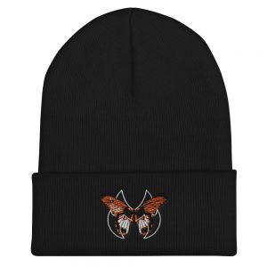 Merc Butterfly Beanie (Orange)