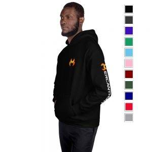 Fire Merc Pocket Logo Unisex Hoodie